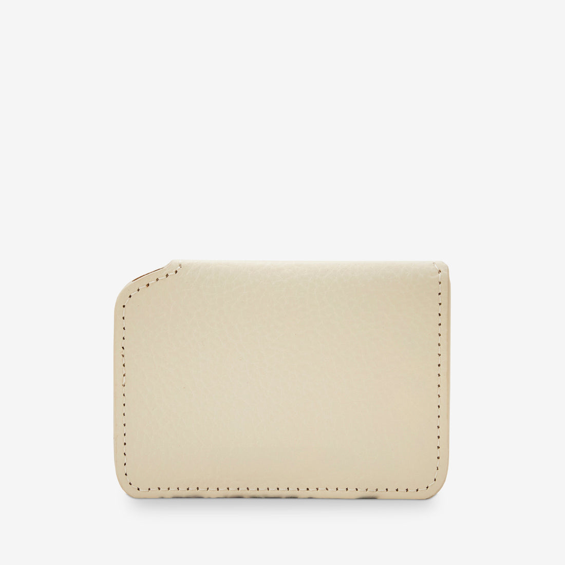 Card Case Deep Ecru Leather Accessories