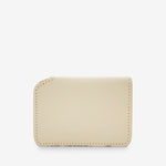 Card Case Deep Ecru Leather