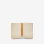 Card Case Deep Ecru Leather