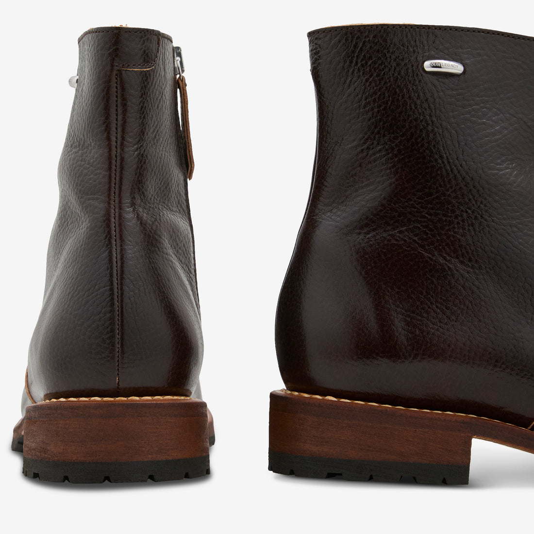 Engine Boot Deep Americano Leather Footwear