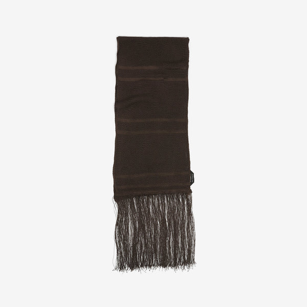 Piano Scarf Chocolate Crooner Viscose