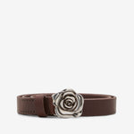 Rose Belt Ebenholz Matte Bullhide