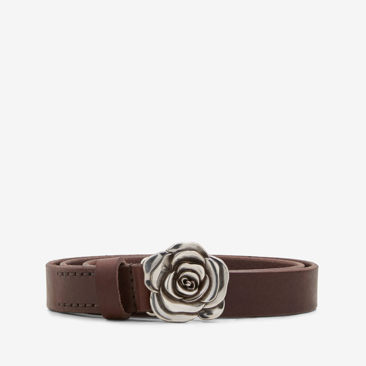 Rose Belt Ebenholz Matte Bullhide Front