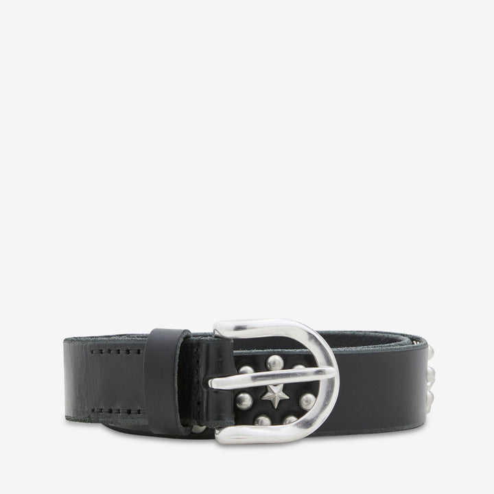 Star Fall Belt Black Bridle Front