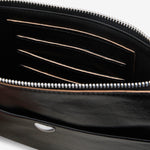 Supporter Organizer True Dye Black Leather