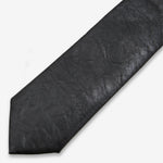 Tie Black Real Fake Leather