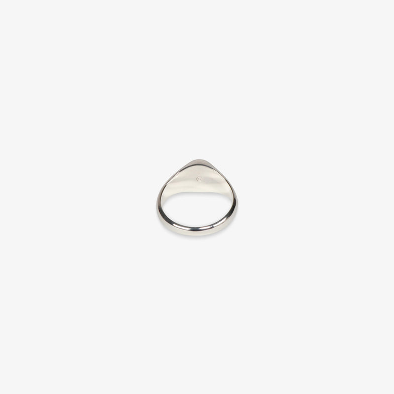 Enamel Oval Signet Silver Jewellery