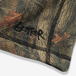Overlock Stitch Fleece Shorts Forest Camo