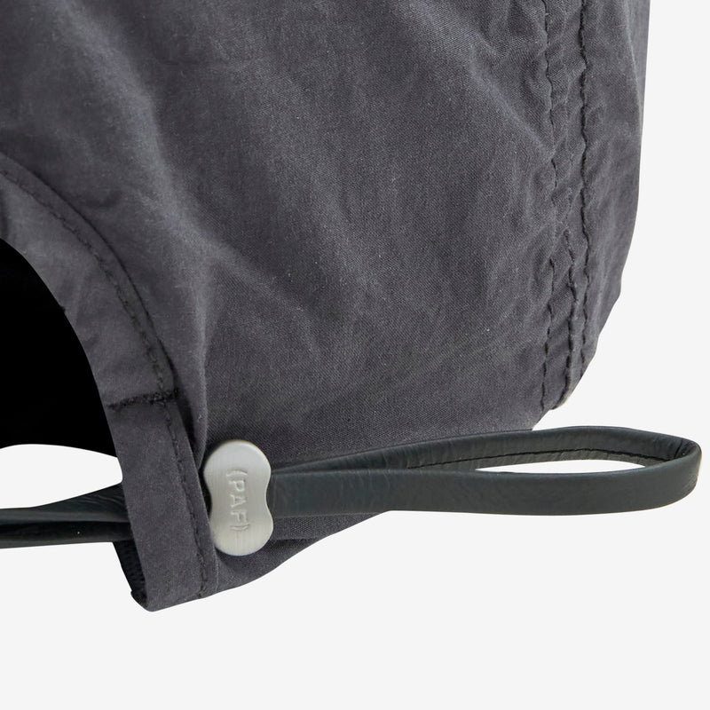8.0 Logo Cap Right Charcoal Headwear