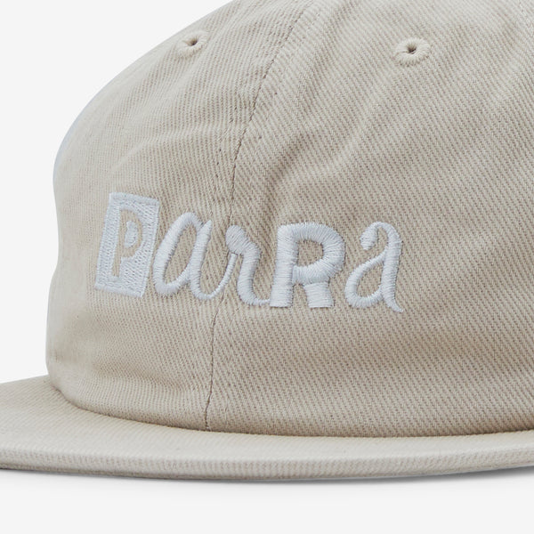 Blocked Logo 6 Panel Hat Off White