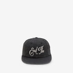 End The 6 Panel Hat Black