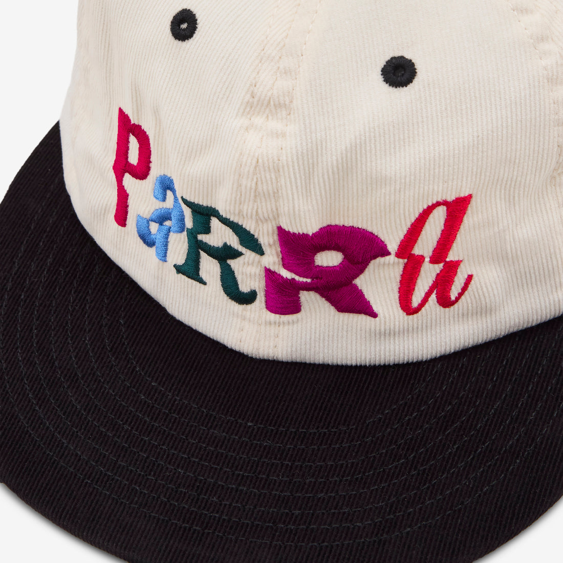 Error Logo 6 Panel Hat Off White Headwear