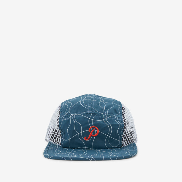 Trees In Wind Mesh Volley Hat Deep Sea Green