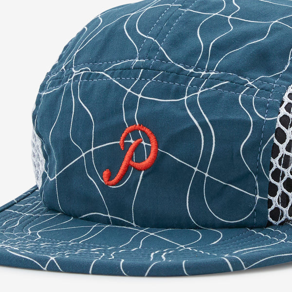 Trees In Wind Mesh Volley Hat Deep Sea Green