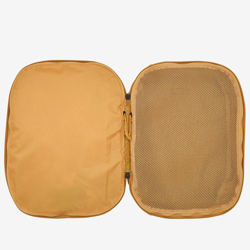 Black Hole Cube 14L Pufferfish Gold | Beeswax Tan Bags