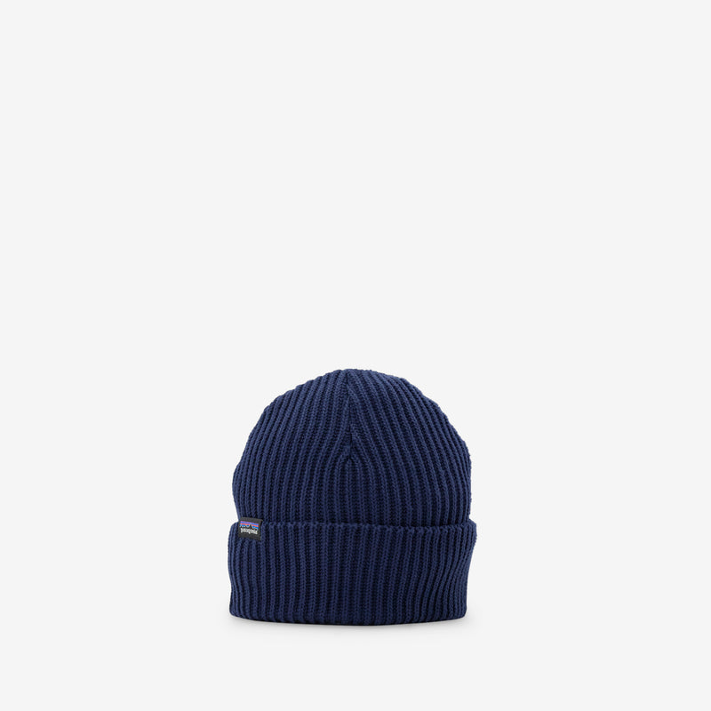 Fishermans Rolled Beanie Navy Blue Headwear