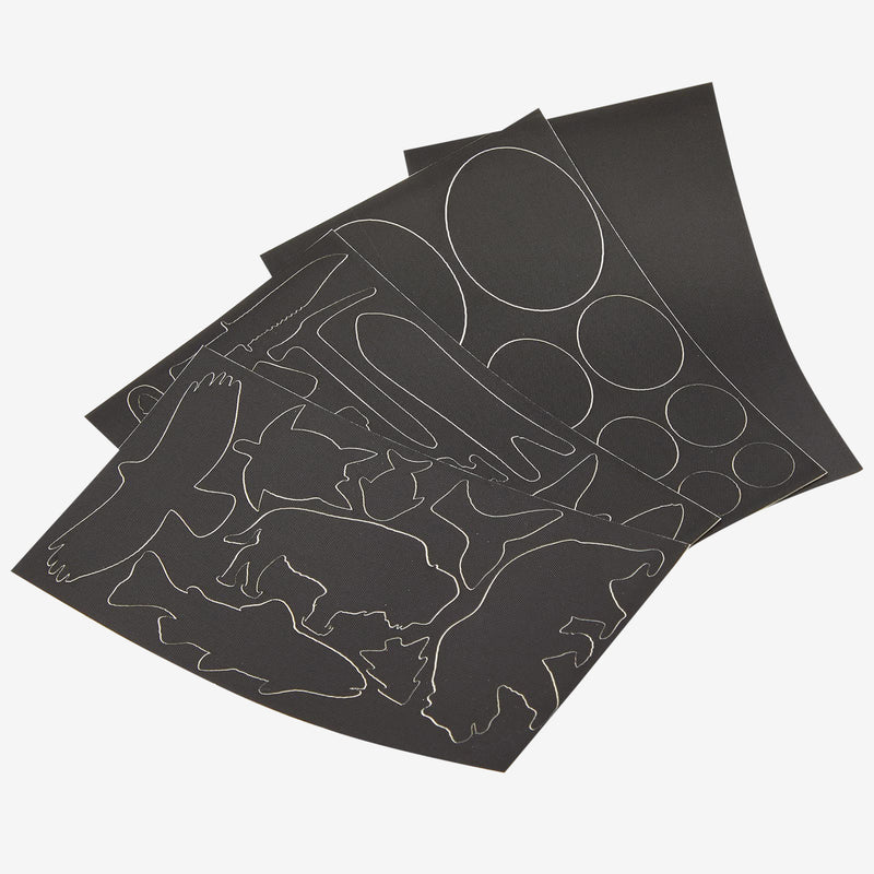Worn Wear Patch Kit Black Accessories