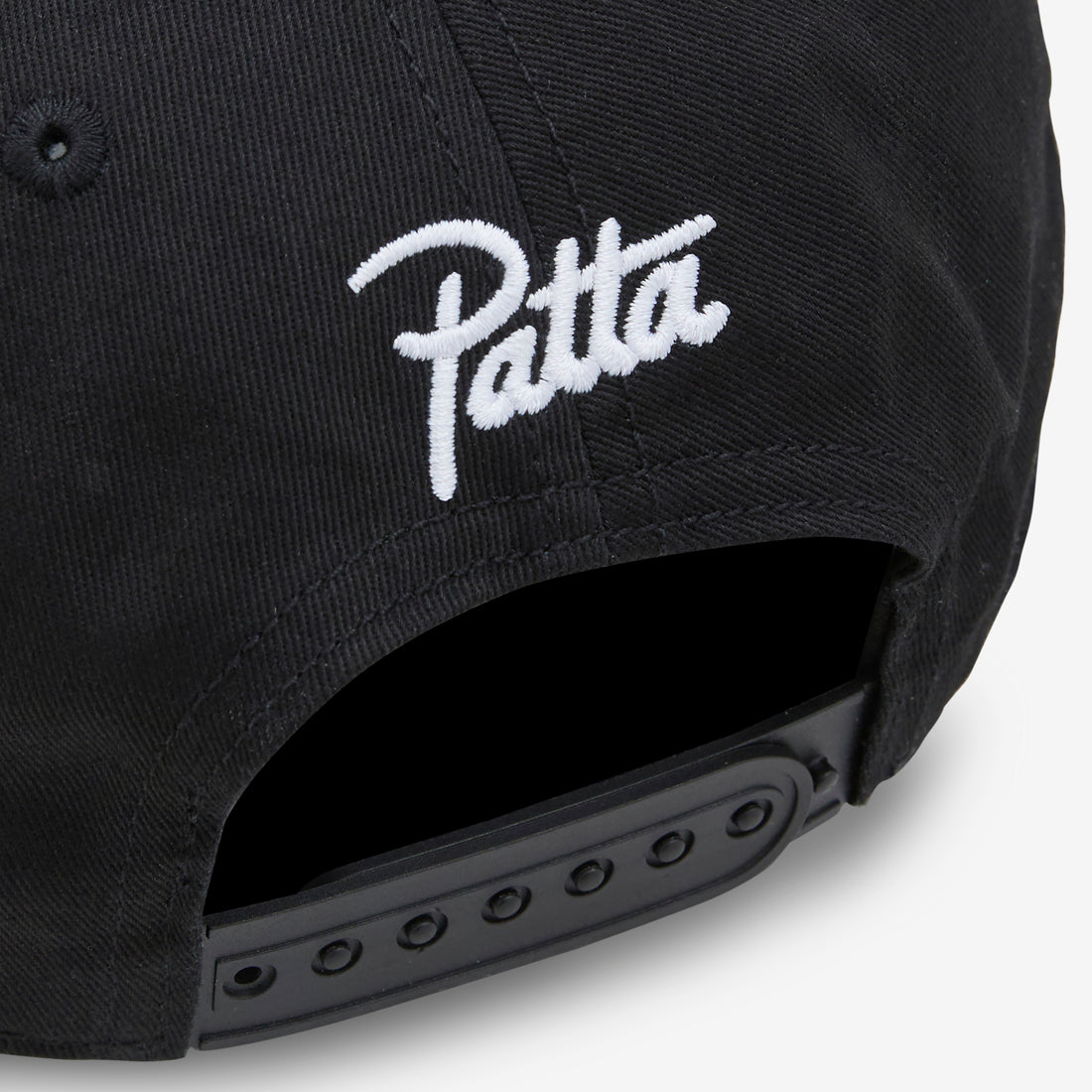 Arc Logo Snapback Cap Black Headwear