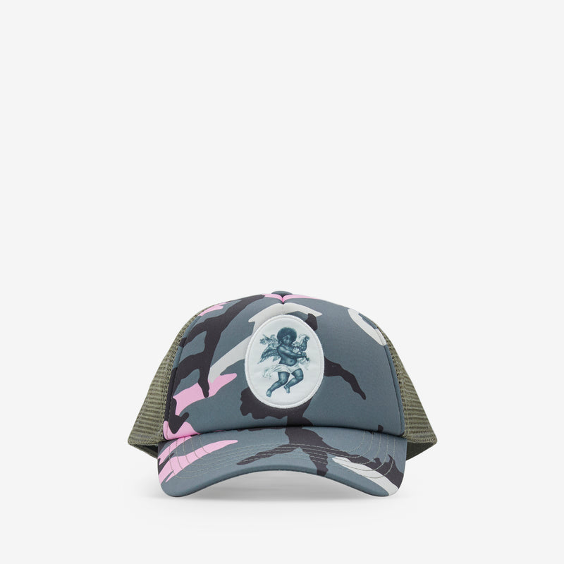 Woodland Camo Trucker Cap Multi | Woodland Camo