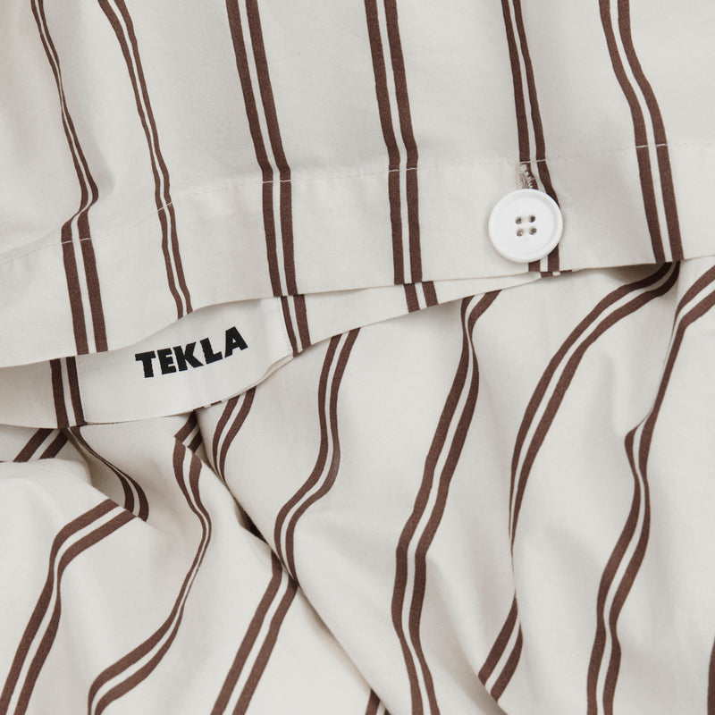 Percale Duvet Cover Hopper Stripes Lifestyle