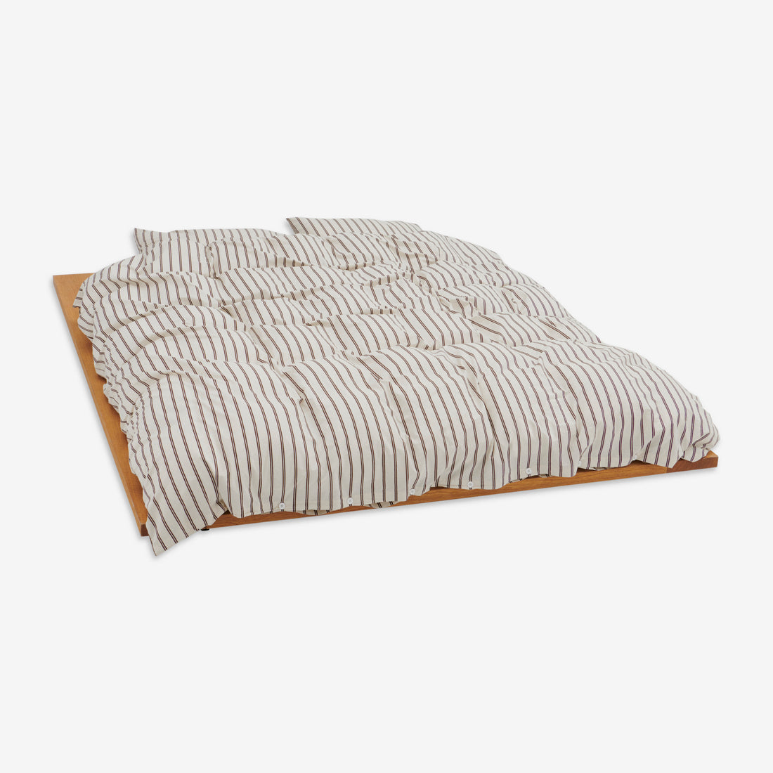 Percale Duvet Cover Hopper Stripes Lifestyle