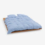 Percale Duvet Cover Island Blue