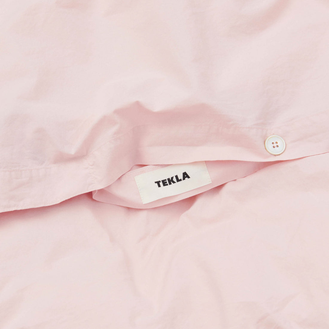 Percale Duvet Cover Petal Pink Lifestyle