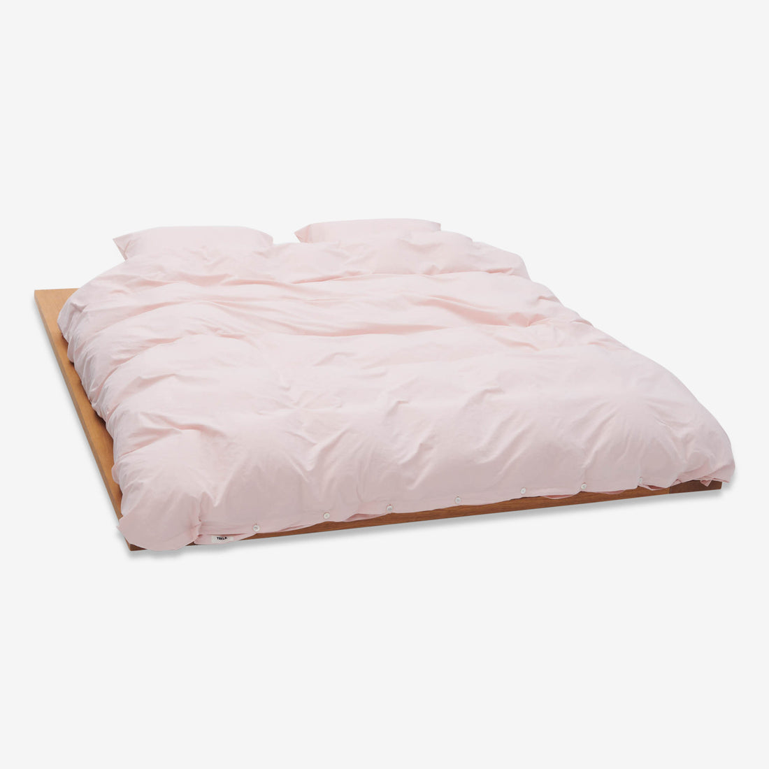 Percale Duvet Cover Petal Pink Lifestyle