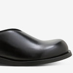 067 Clog Black Leather
