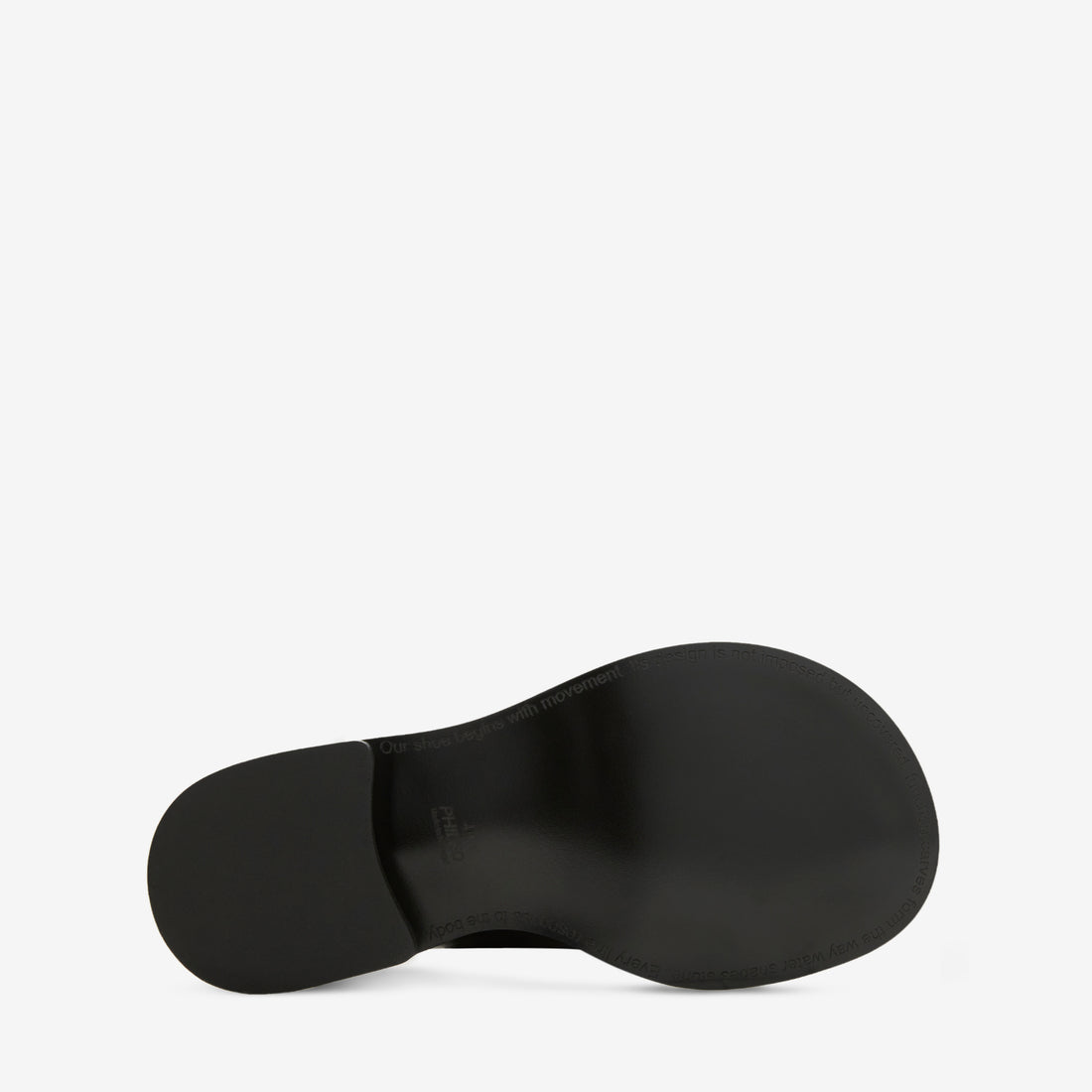 067 Clog Black Leather Footwear