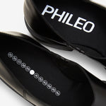 067 Clog Black Leather