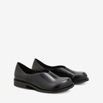 067 Clog Black Leather