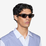 Eclipse Matte Havana | Green Solid Lens