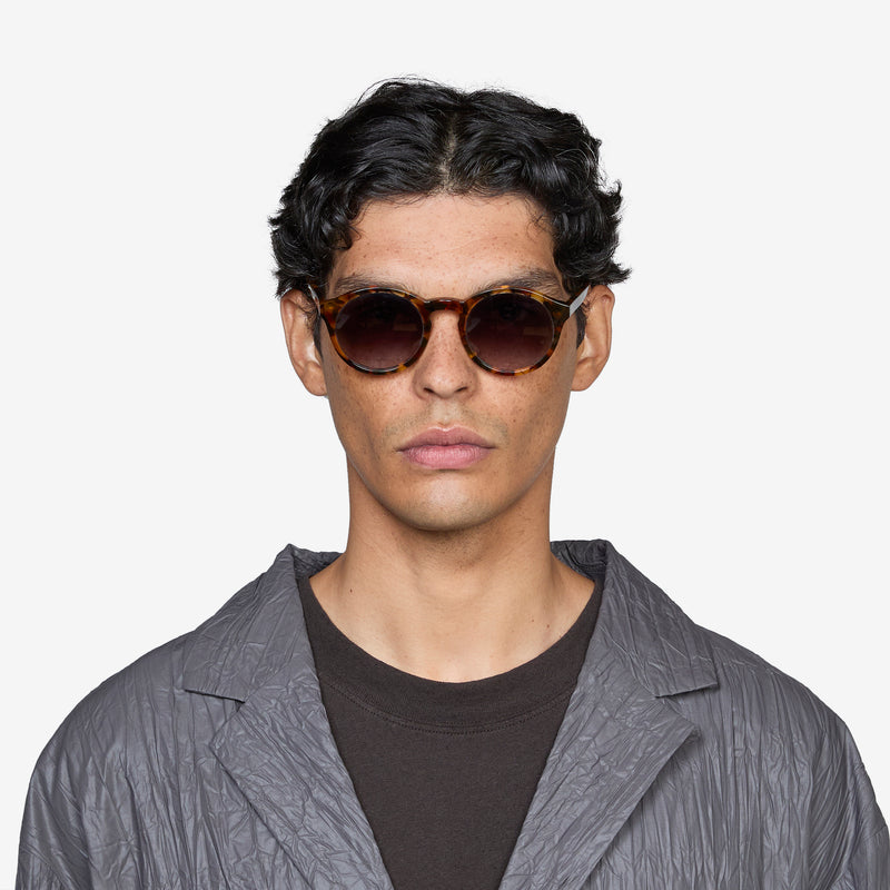 Barstow Havana | Grey Gradient Lens Eyewear