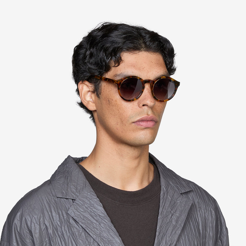 Barstow Havana | Grey Gradient Lens Eyewear