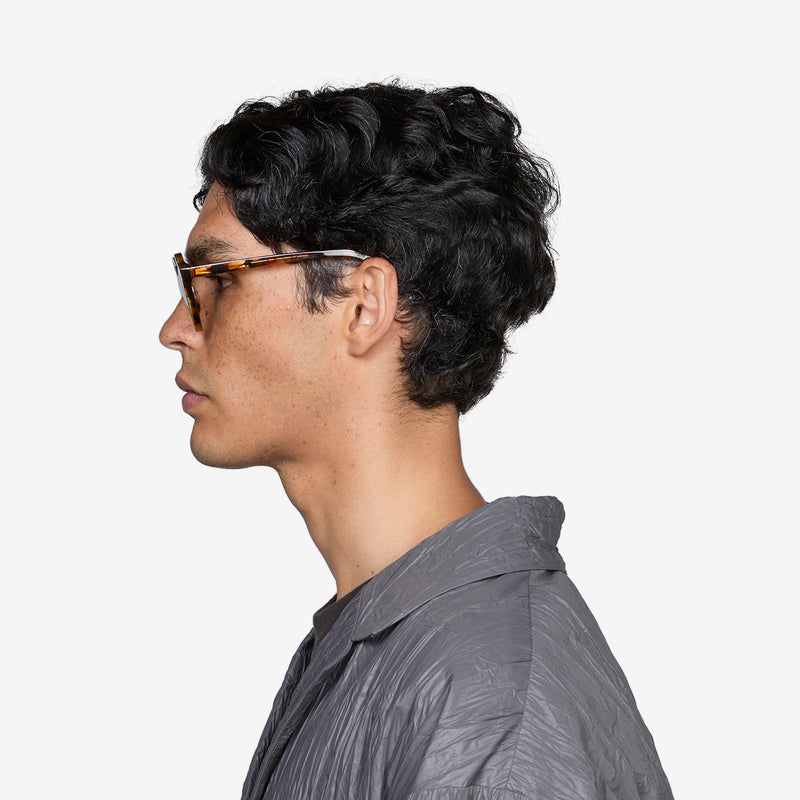 Barstow Havana | Grey Gradient Lens Eyewear
