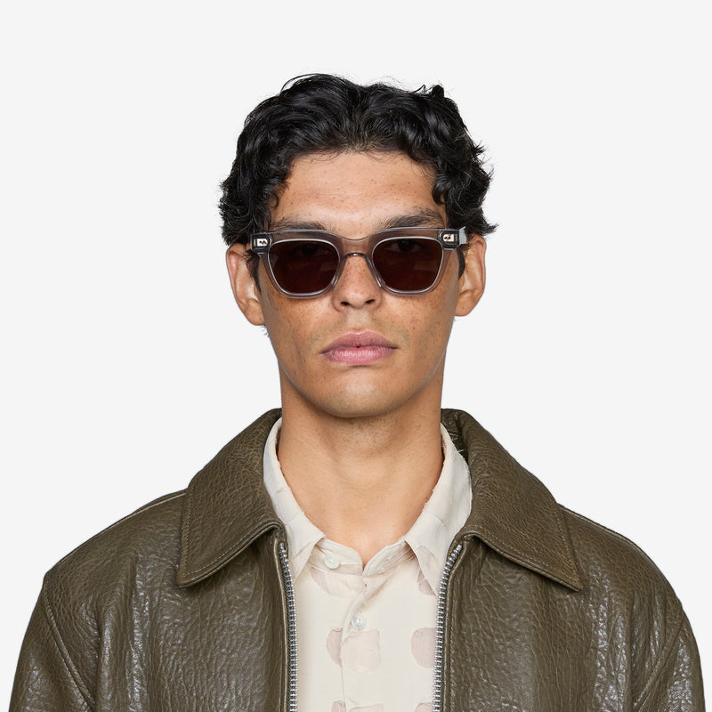 Ellis Grey | Grey Solid Lens Eyewear