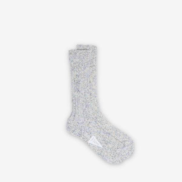 Kasuri Slub Sox Multi Blue