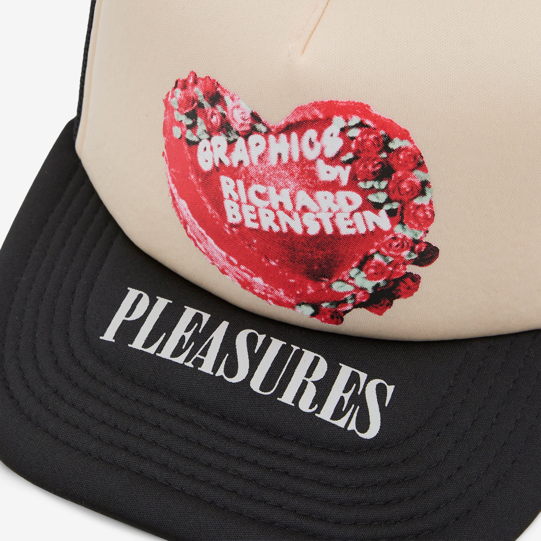 Cake Trucker Hat Black Headwear