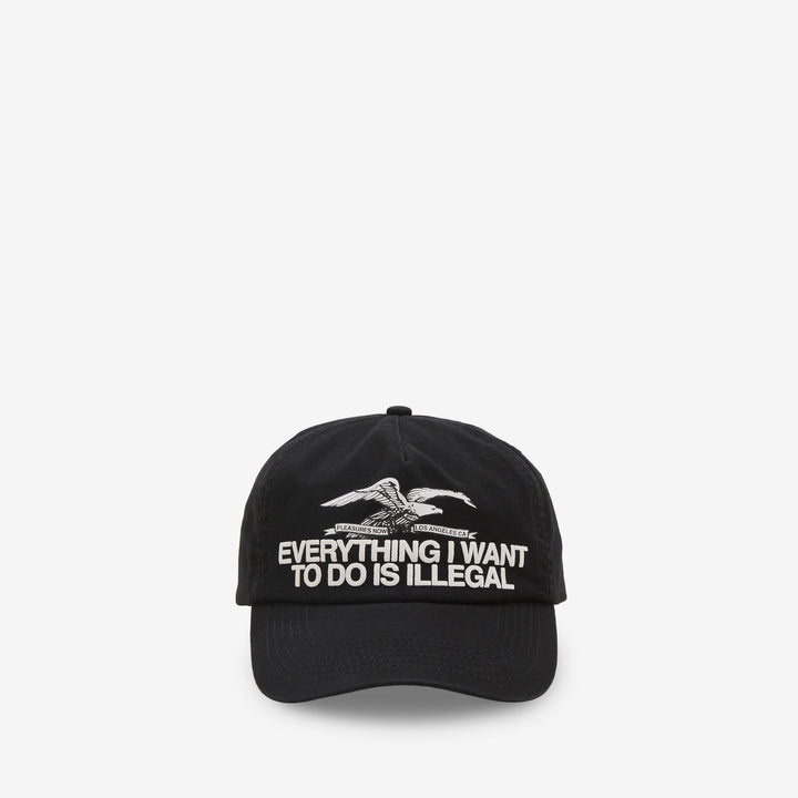Illegal Snapback Black Front