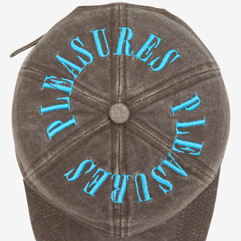 Onyx Crown Washed Cap Brown | Blue Headwear