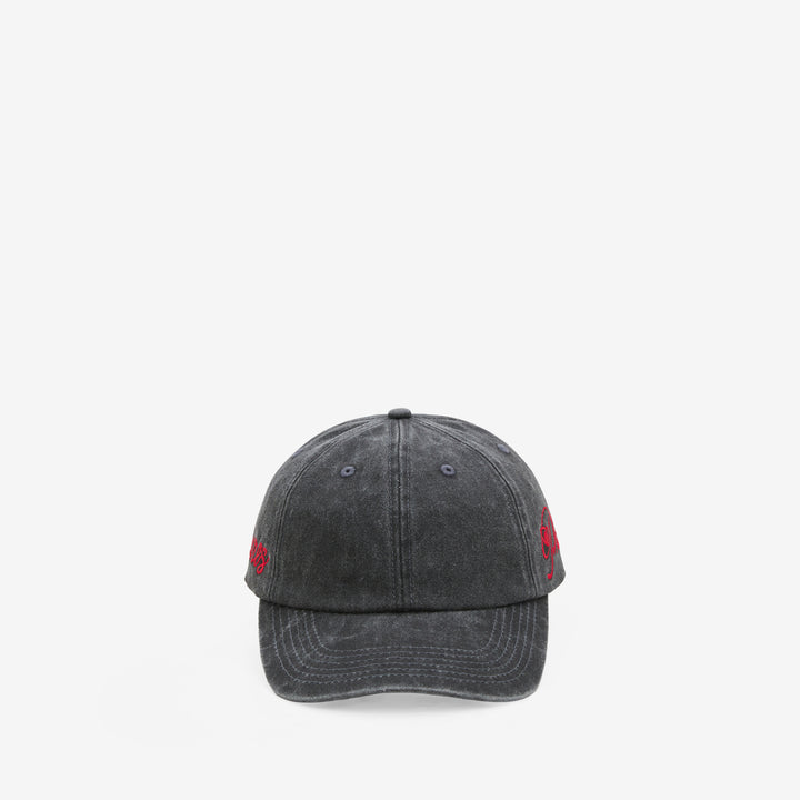 Scrawl Polo Cap Black Front