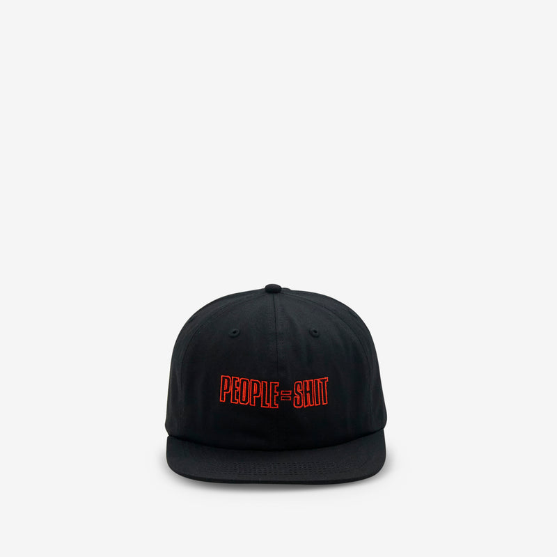 People Snapback Black Headwear