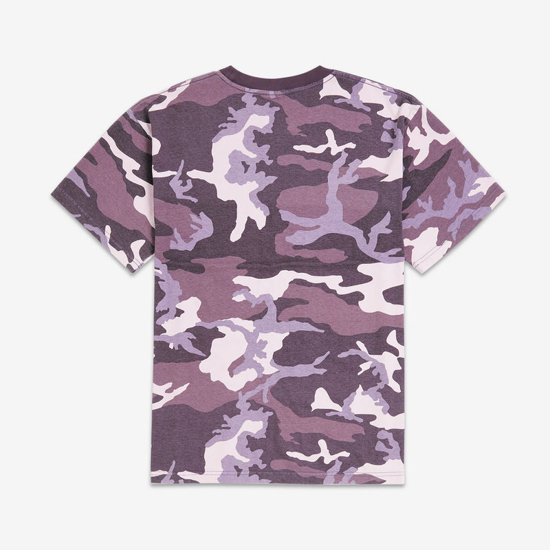Basic Woodland Camo T-Shirt Navy Cosmos Tees