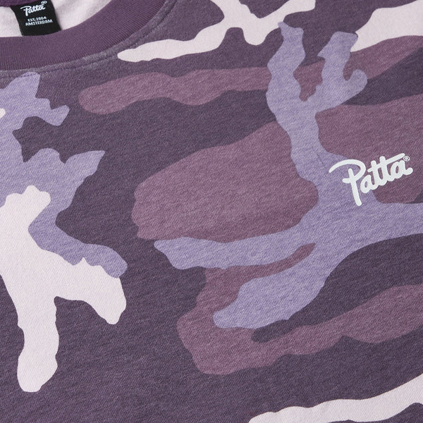 Basic Woodland Camo T-Shirt Navy Cosmos Tees