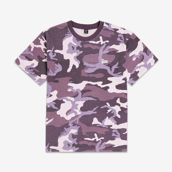 Basic Woodland Camo T-Shirt Navy Cosmos Tees