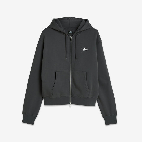 Classic Zip-Up Hooded Sweater Forged Iron Jumpers