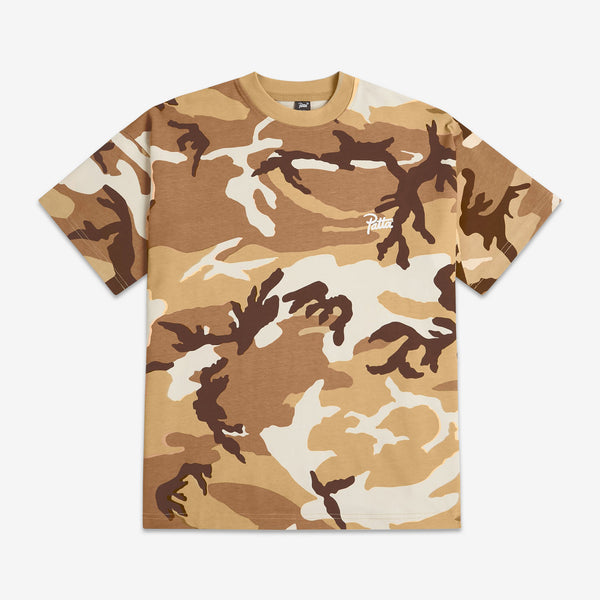Bark Woodland Camo T-Shirt Sand Dollar Tees