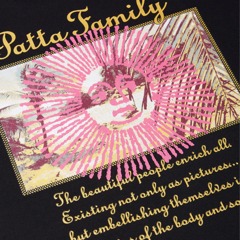 Postcard T-Shirt Black Tees
