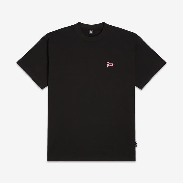 Postcard T-Shirt Black Tees